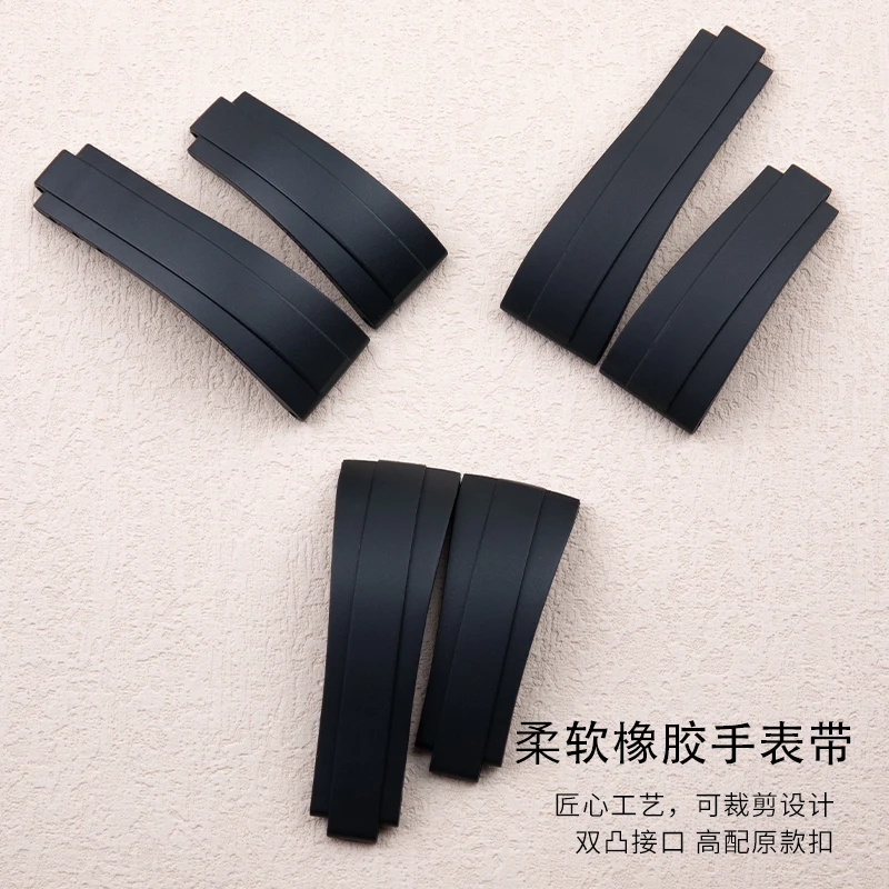 Rubber Short Buckle Watchband  - Rolex Watch Submariner 评论和价格