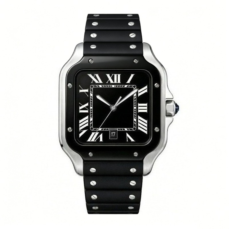 New Luxury Men's Quartz Watch  - Cartier Watch Santos 评论和价格