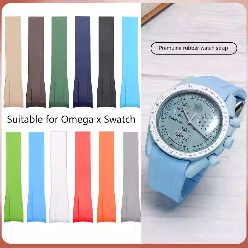 Rubber Silicone Watchband 20mm - Rolex Watch Submariner 评论和价格
