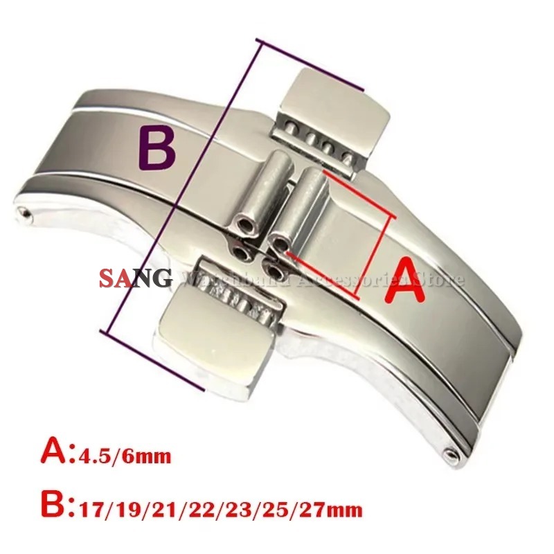 Butterfly Clasp for Tissot T18 - Butterfly Clasp Deployant 评论和价格