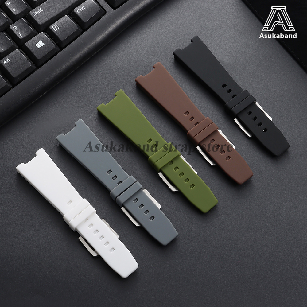 New Silicone Watch Strap for P - Patek Philippe Watch Nautilus 评论和价格