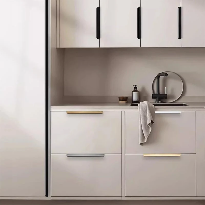 Hidden Aluminum Cabinet Pulls  - Curved Spring Bar 评论和价格