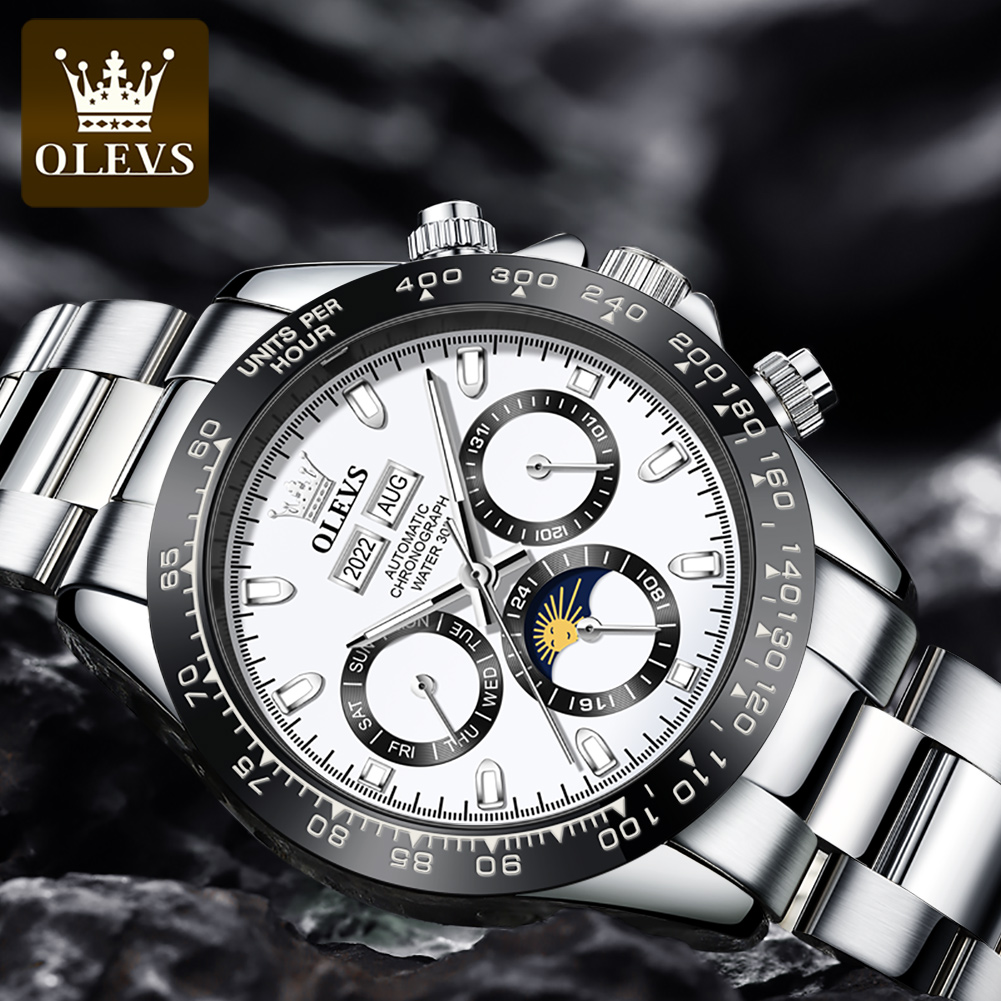 OLEVS 6654 Luxury Mens Watch C - Rolex Watch Datejust 评论和价格