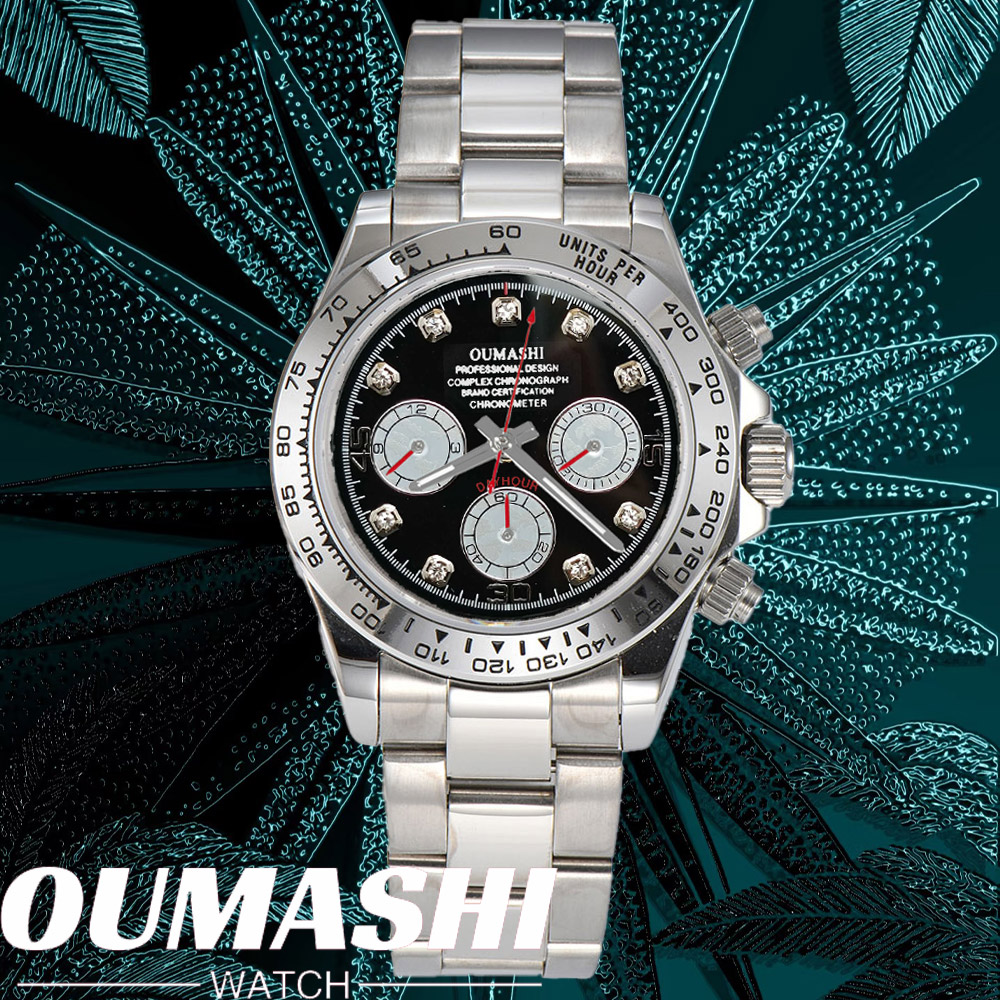 Luxury VK63 WATCH 39.3mm quart - Stainless Bracelet Diver 评论和价格