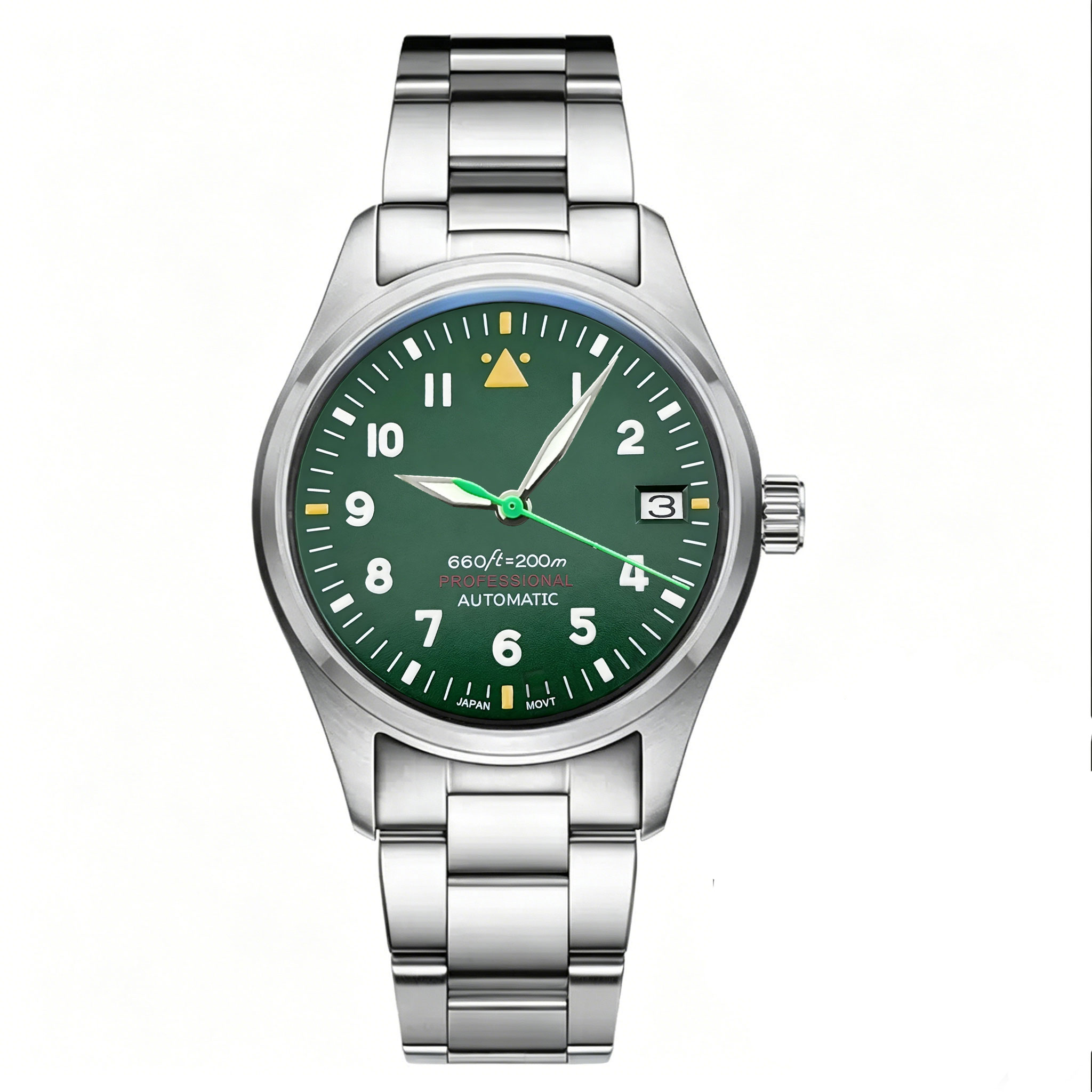 Custom LOGO 36mm 39mm Pilot Wa - Stainless Bracelet Diver 评论和价格