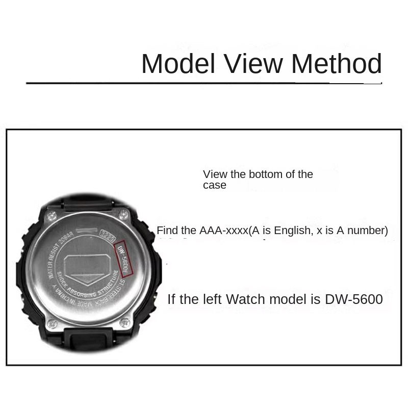 Rear cover waterproof ring for - Casio Watch G-Shock Dw-5600 评论和价格