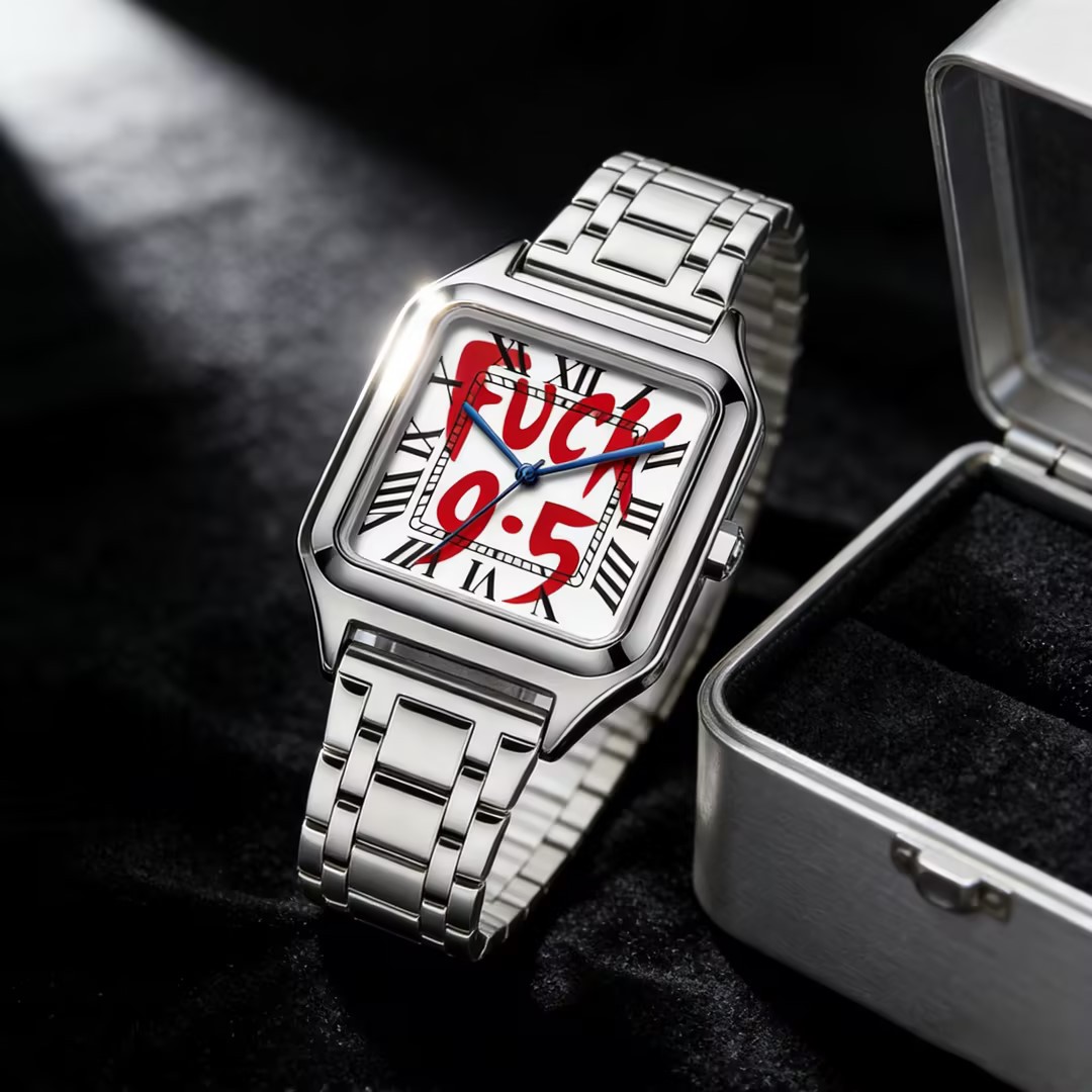 FUCK9.5 Stainless Steel Alloy  - Cartier Watch Santos 评论和价格