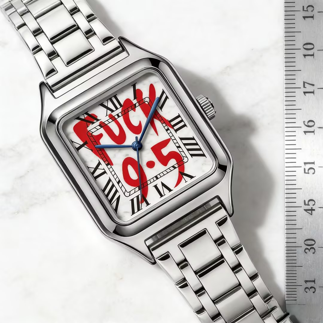 FUCK9.5 Stainless Steel Alloy  - Cartier Watch Santos 评论和价格
