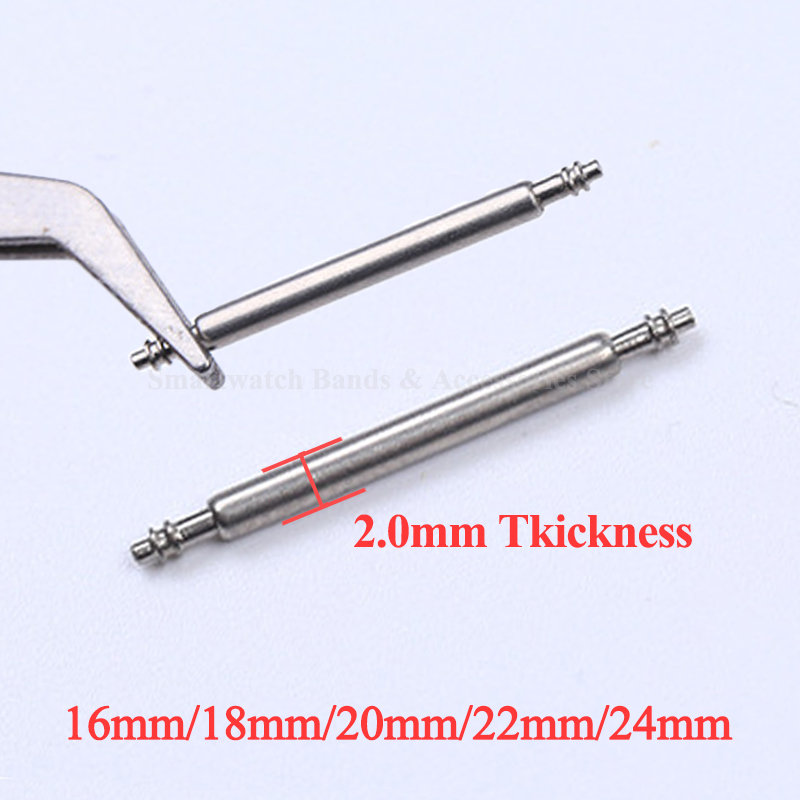 15pcs Watch Band Pin 2.0mm Dia - Spring Bar Tool Set 评论和价格