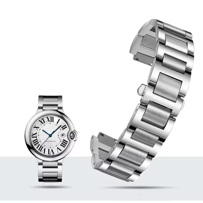 Watchband for Cartier Ballon B - Cartier Watch Ballon Bleu 评论和价格
