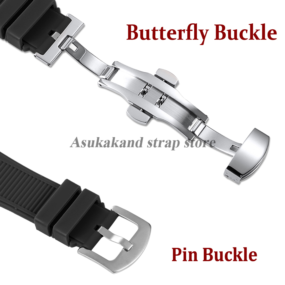 Silicone Watch Strap 25*13mm F - Patek Philippe Watch Nautilus 评论和价格