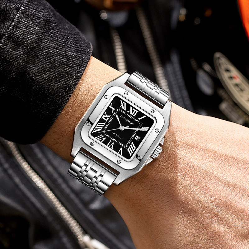 High-End Luxury Square Automat - Cartier Watch Santos 评论和价格