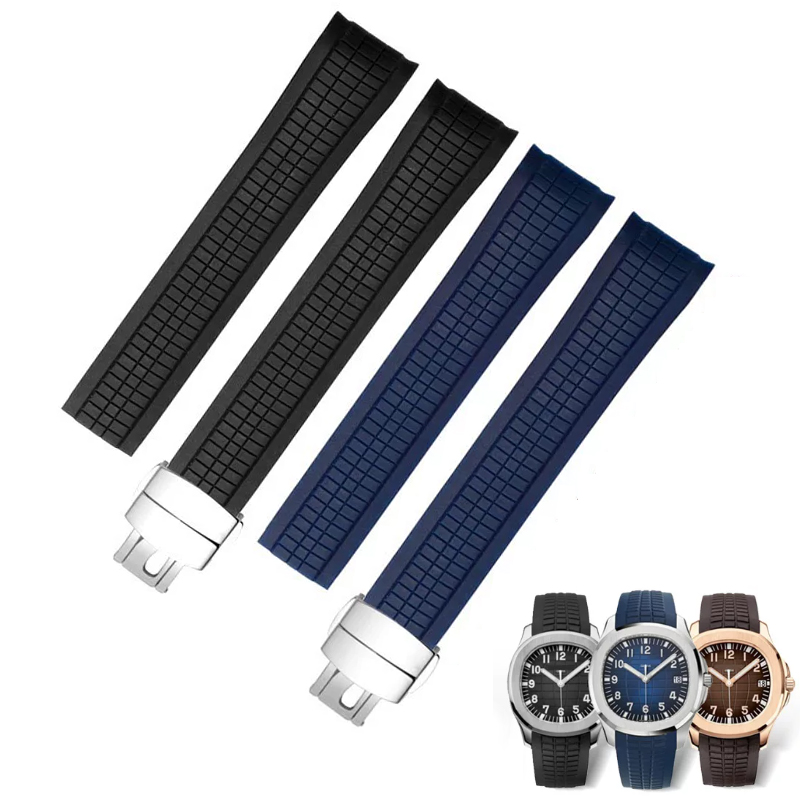 Soft Rubber Watch Band Aquanau - Patek Philippe Watch Aquanaut 评论和价格