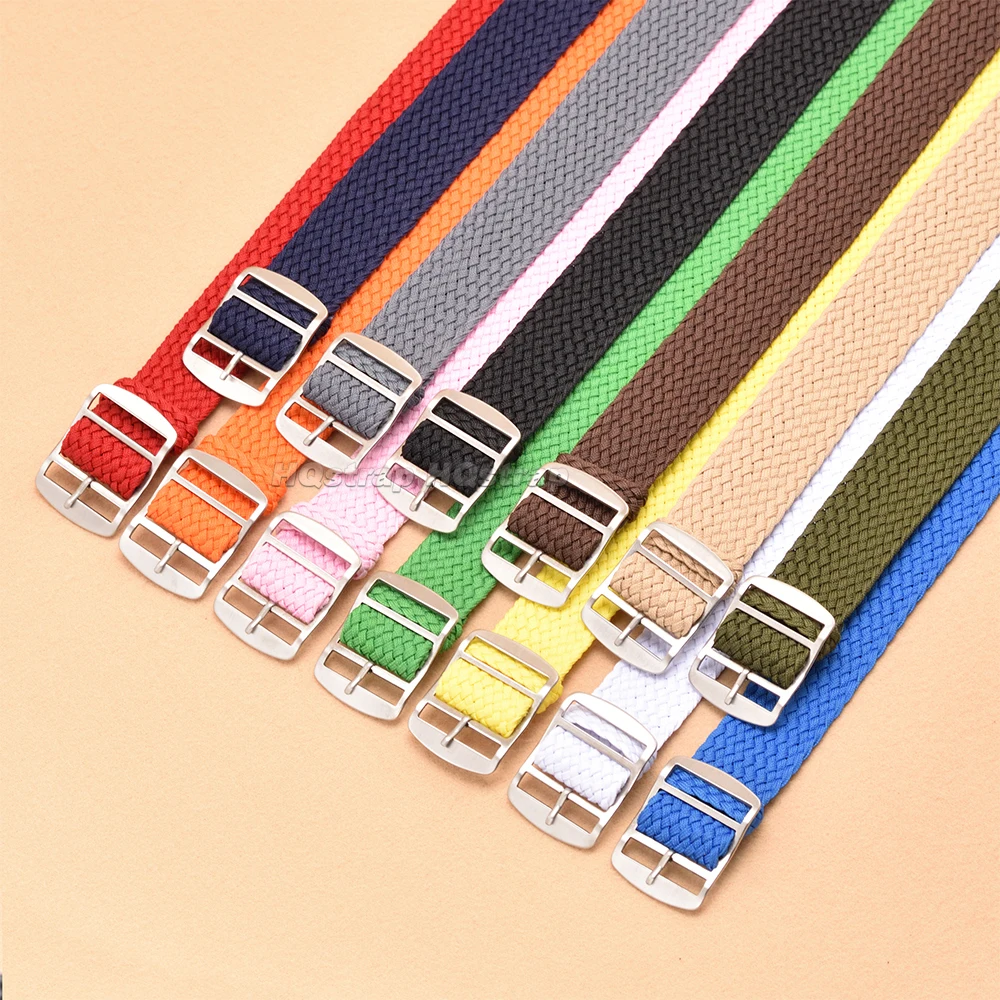 Woven Nylon Watch Strap 14mm 1 - Perlon Strap Woven 评论和价格