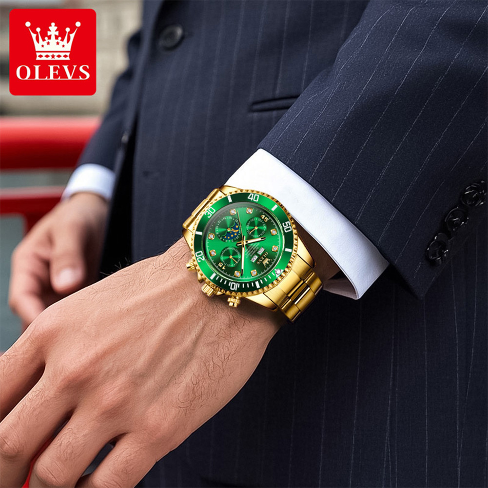 OLEVS 6729 Automatic Watch Man - Rolex Watch Datejust 评论和价格
