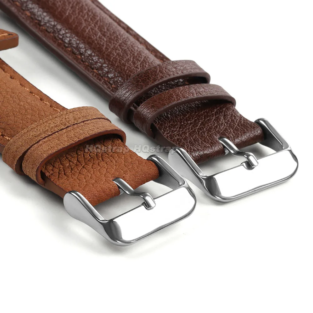 Genuine Leather Watch Band for - Omega Watch Speedmaster 评论和价格