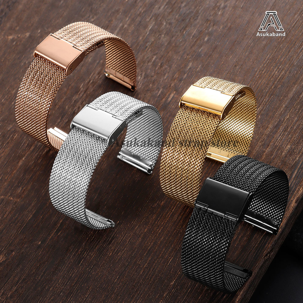 0.6 Mesh Milanese Stainless St - Mesh Strap Metal 评论和价格