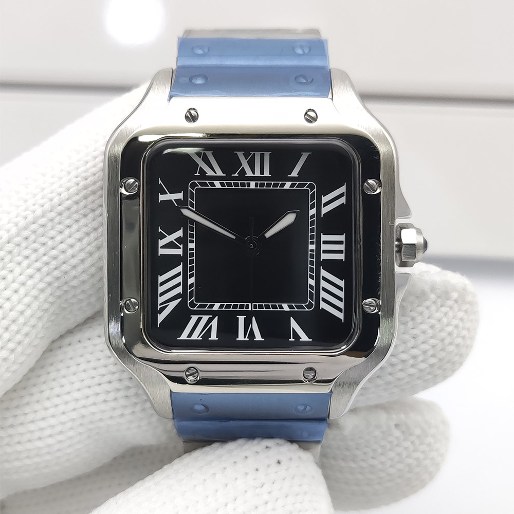 Men's Watches Square Case New  - Cartier Watch Santos 评论和价格