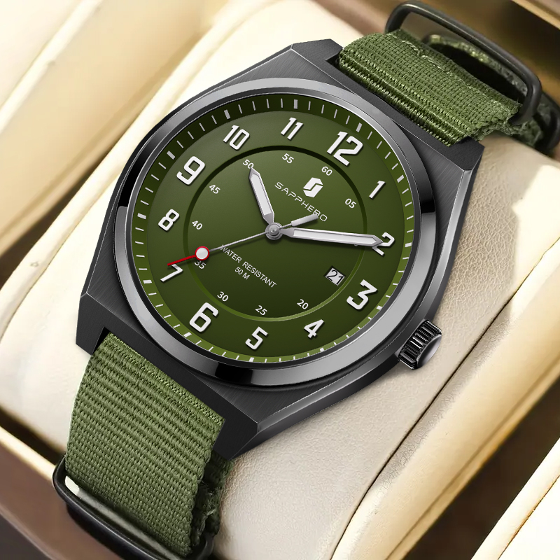 SAPPHERO Men's Sports Quartz W - Tropic Strap Vintage 评论和价格